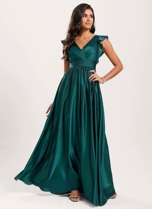 Vestido De Satin - Debora-2