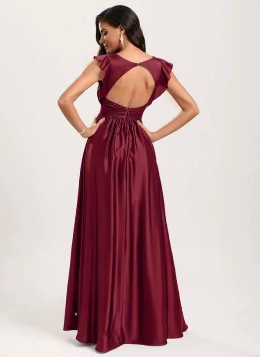 Vestido De Satin - Debora-2