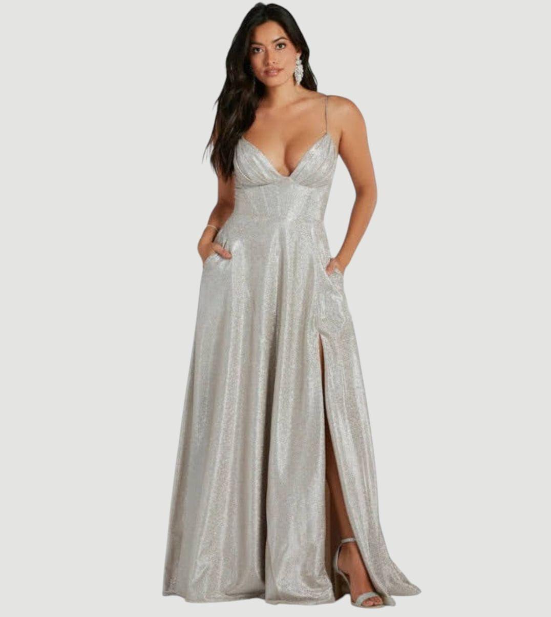 Vestido Maxi Largo De Satin - Inna-0