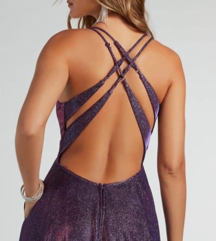 Vestido Brillo Elasticado - Zulema-2