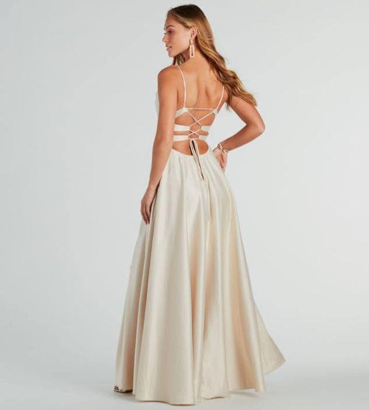 Vestido Novia Largo De Satin - Kendra-1
