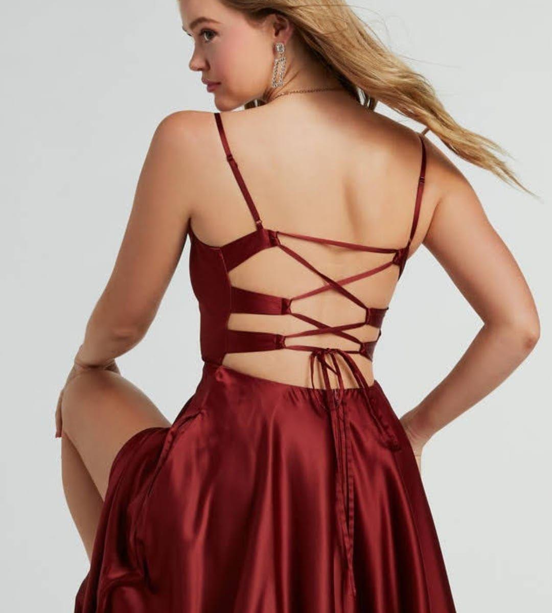 Vestido Largo De Satin - Kendra-2
