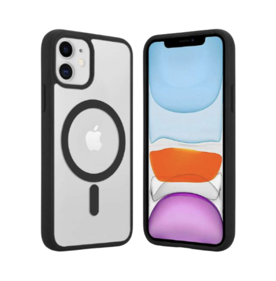Carcasa Magsafe negra iPhone 14 Pro Max-0
