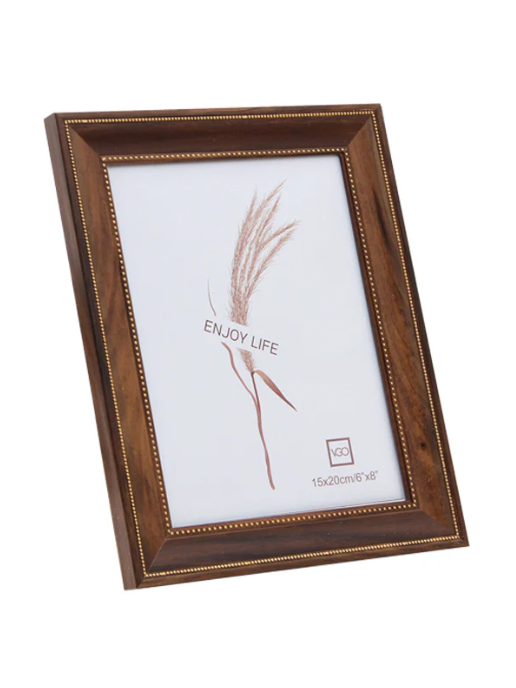 Marco 13X18 Madera Con Detalle Puntitos Vgo-2