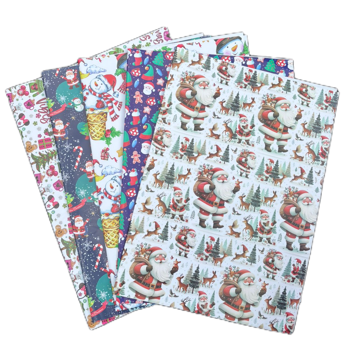 Set de Papel de Regalo 70x100cm -0