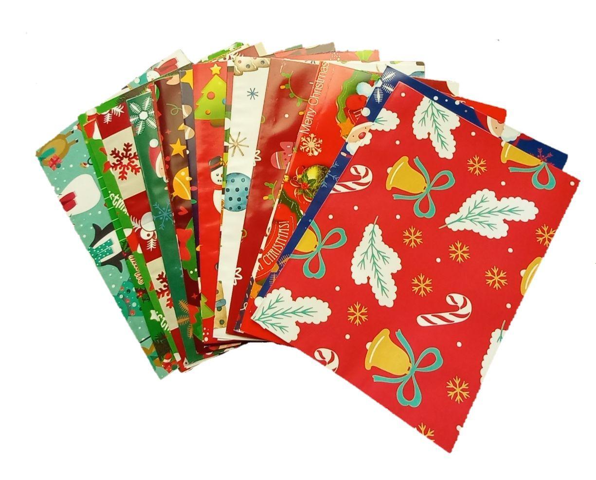 Set de 10 sobres de regalo navidad -2