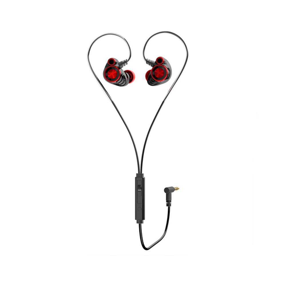 AUDIFONOS GAMER MIC DESPONTABLE HP DHE-7002 NEGRO-2