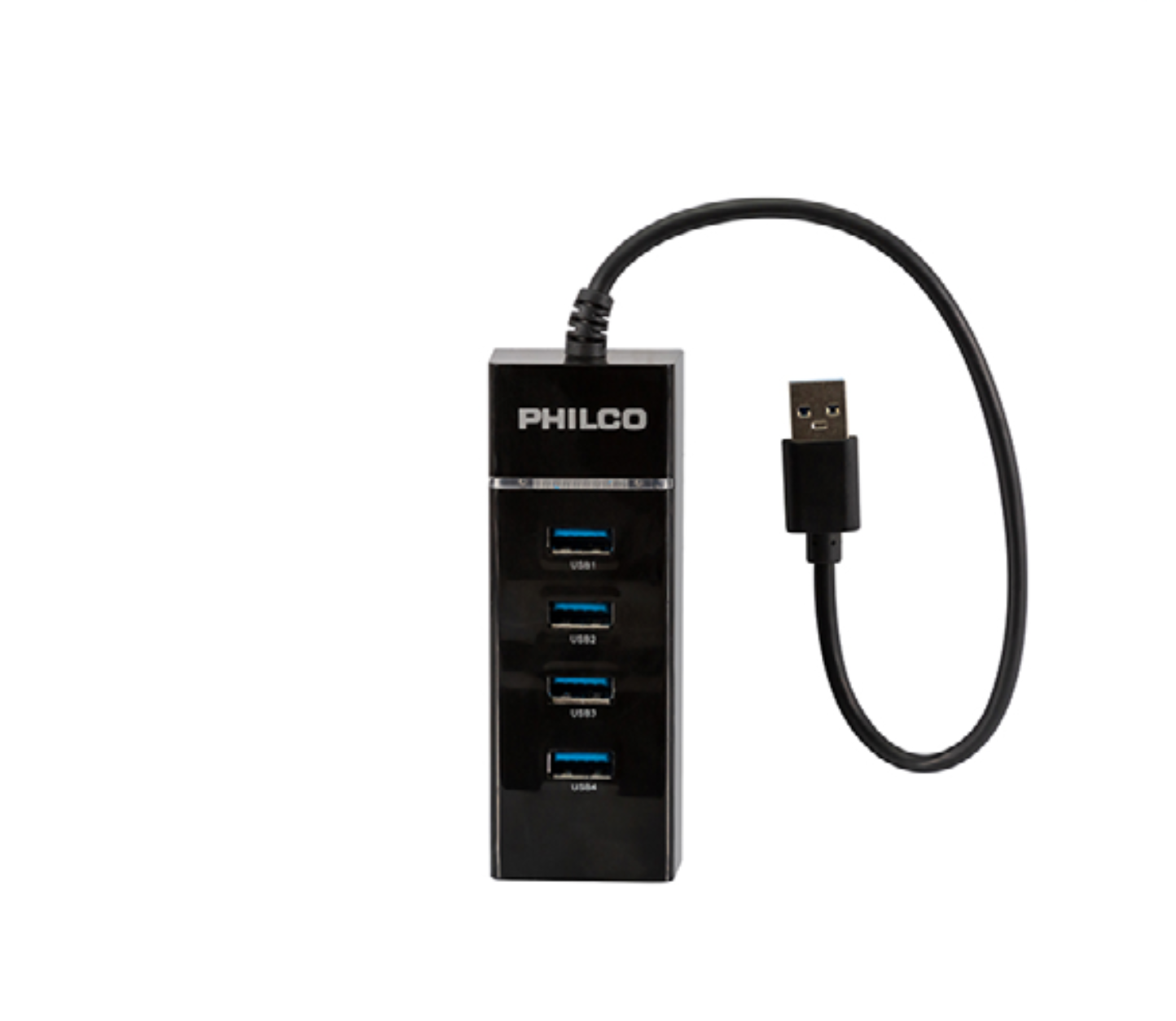 HUB USB 2.0 4 PUERTOS NEGRO 29USB-HB24N-0