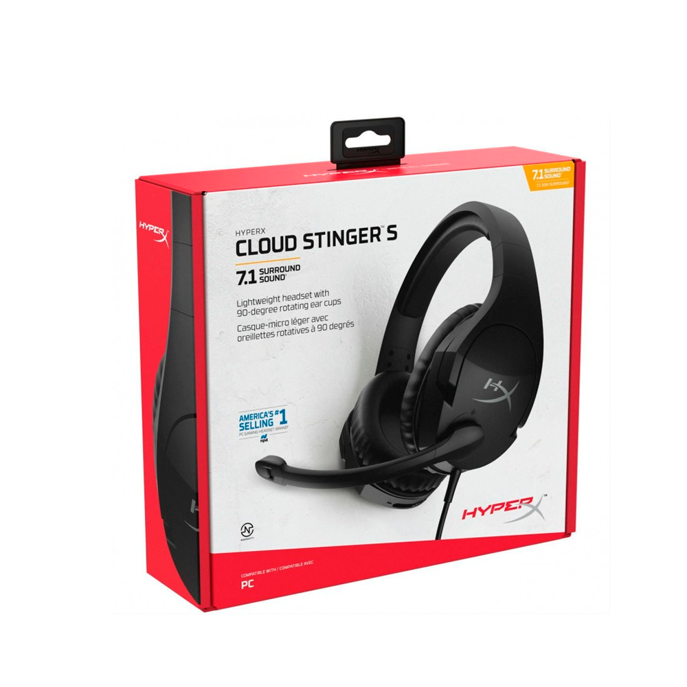 AUDIFONOS GAMER HYPERX CLOUD STINGER S HHSS1S-AA-BK-G-3
