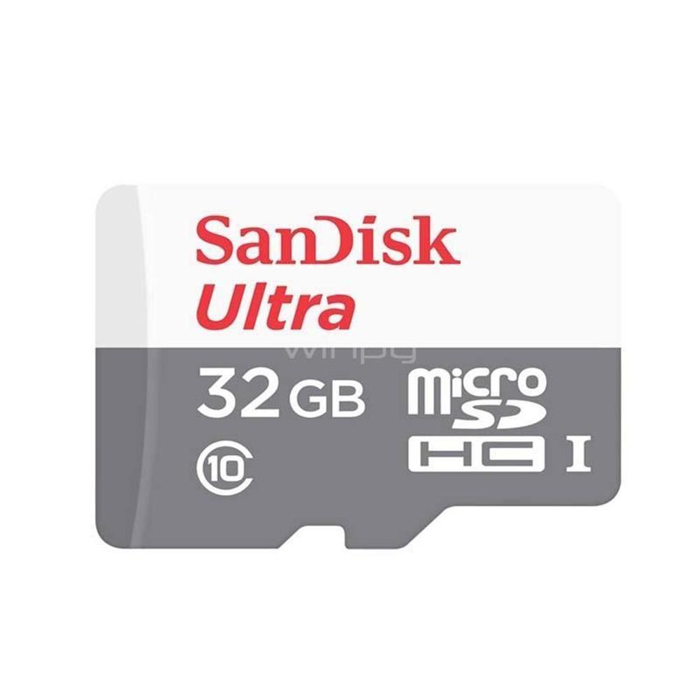 TARJETA MICRO SD SANDISK ULTRA 32 GB CLASE 10 CN3MA-0