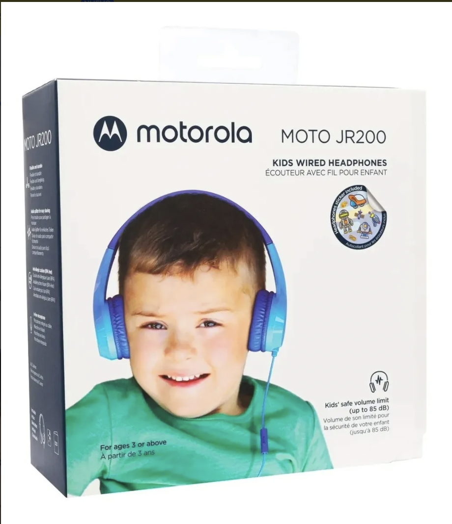 AUDIFONOS MOTOROLA JR 200 AZUL-0