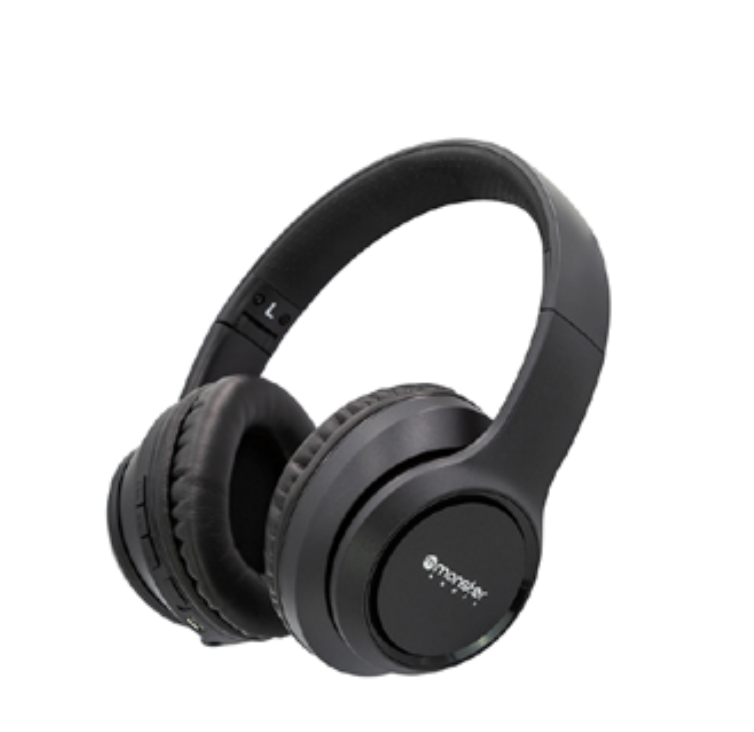 AUDIFONOS BLUETOOTH MONSTER MX735 NEGRO-0
