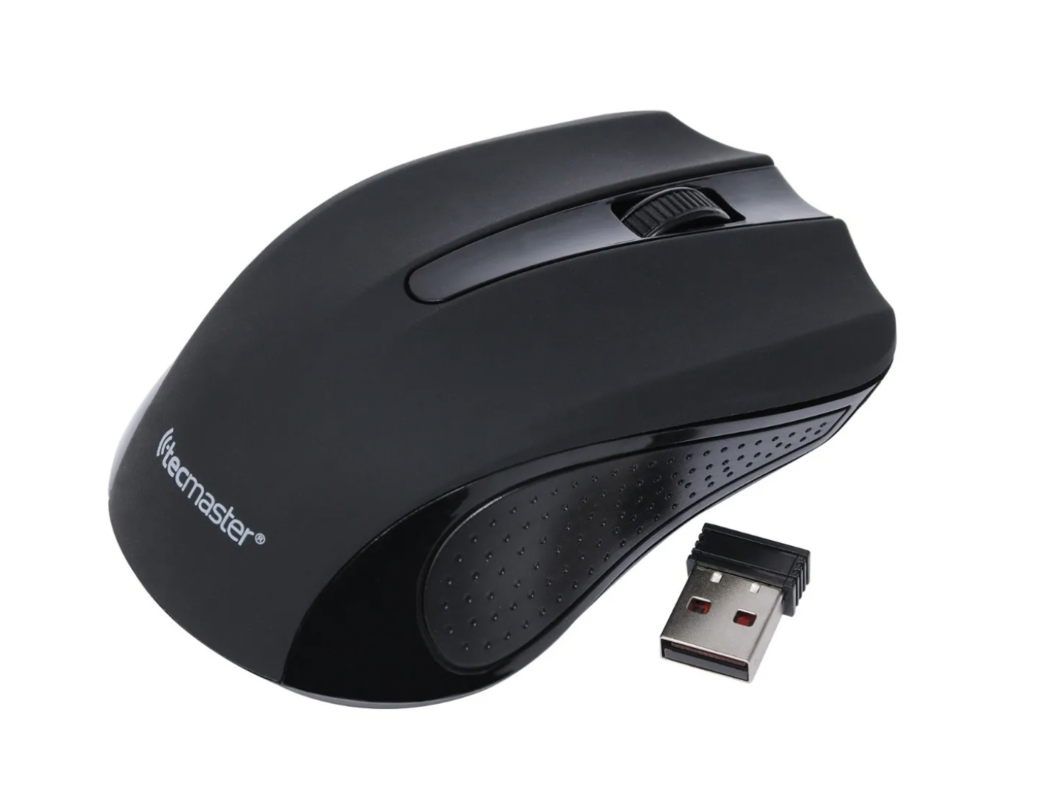 MOUSE INALAMBRICO TECMASTER TM-100514-BK NEGRO-2