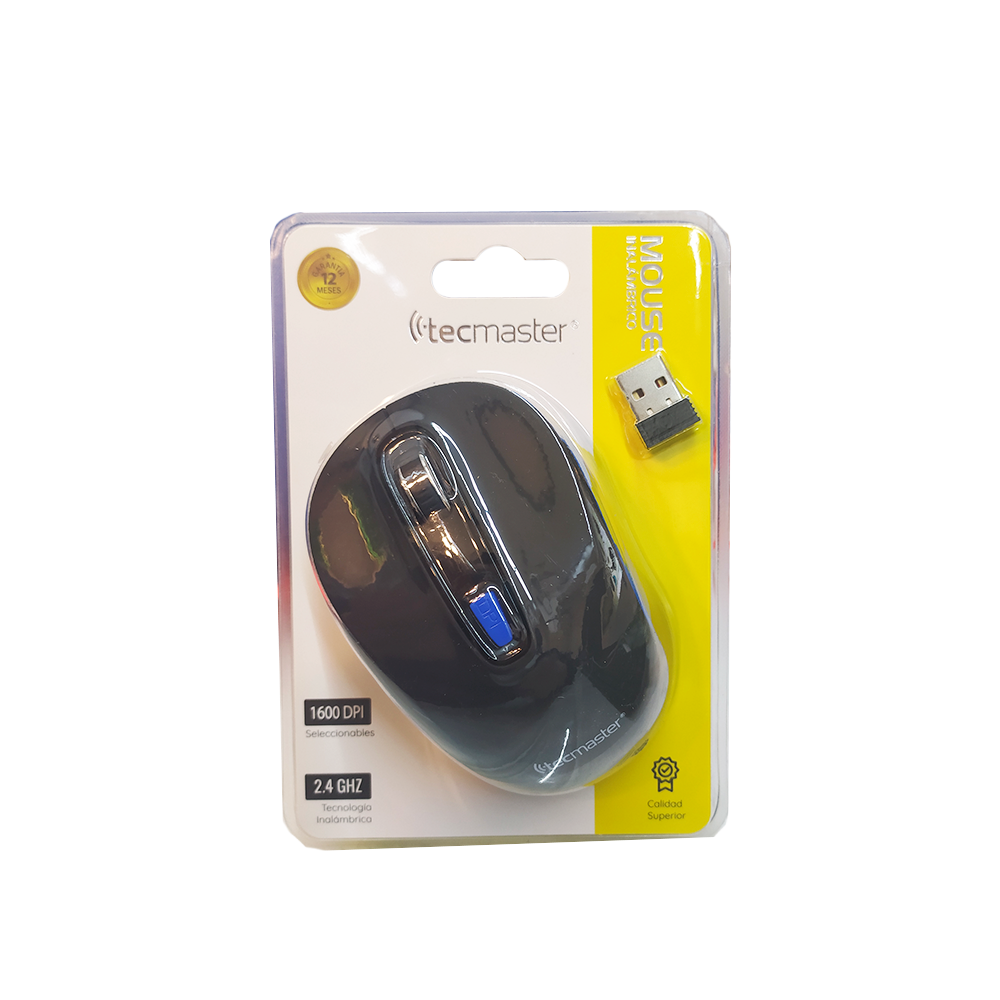 MOUSE INALAMBRICO TECMASTER TM-MO382RG-BL-1