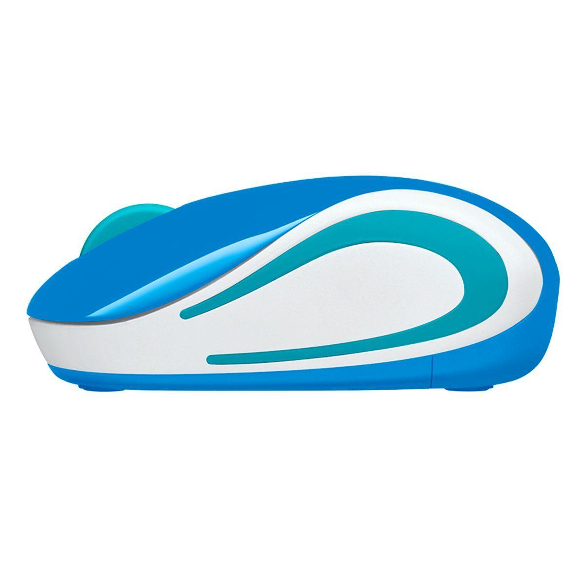 MOUSE INALAMBRICO LOGITECH M187 AZUL-3