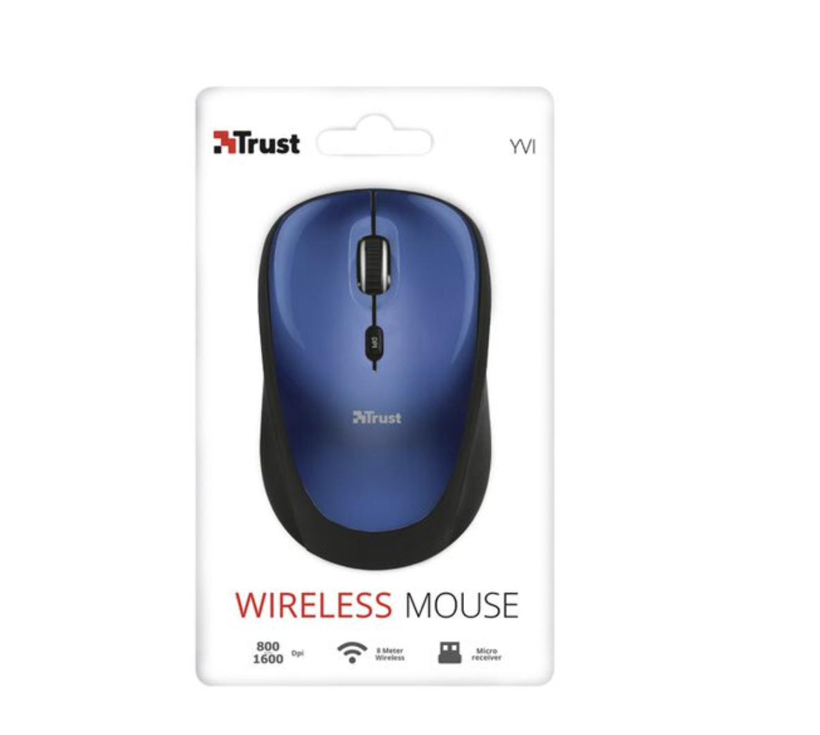 MOUSE INALAMBRICO TRUST YVI AZUL ITEM:19663-06-0