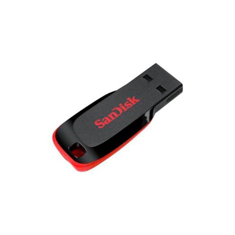 PENDRIVE SANDISK CRUZER BLADE Z50 16 GB NEGRO-ROJO-1