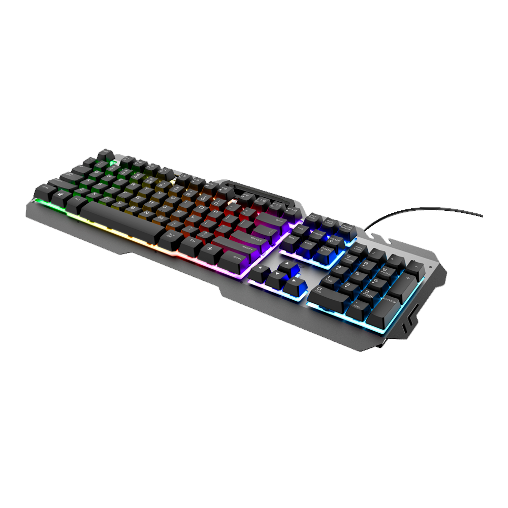 TECLADO GAMER TRUST ESCA GXT 853-0