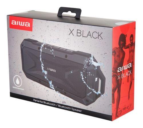 PARLANTE BLUETOOTH AIWA WATER RESISTANT X-BLACK-1