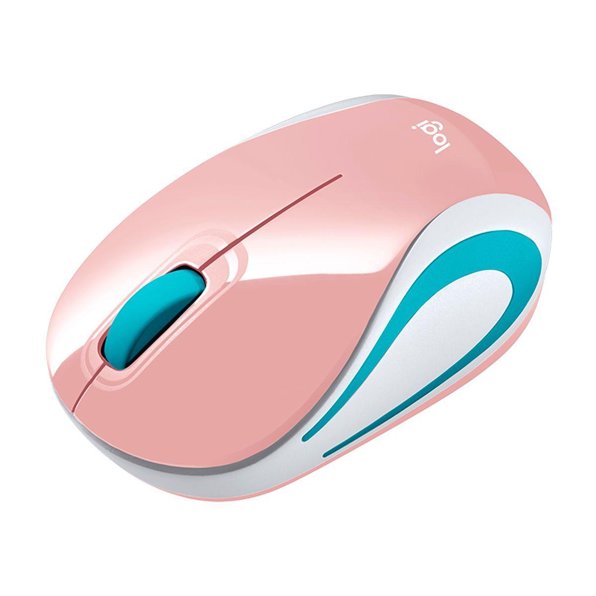 MOUSE INALAMBRICO LOGITECH M187 ROSADO-1