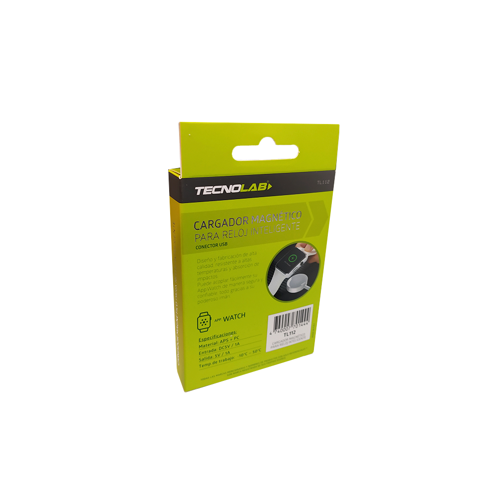 CABLE DE CARGA PARA RELOJ INTELIGENTE TECNOLAB TL112-1