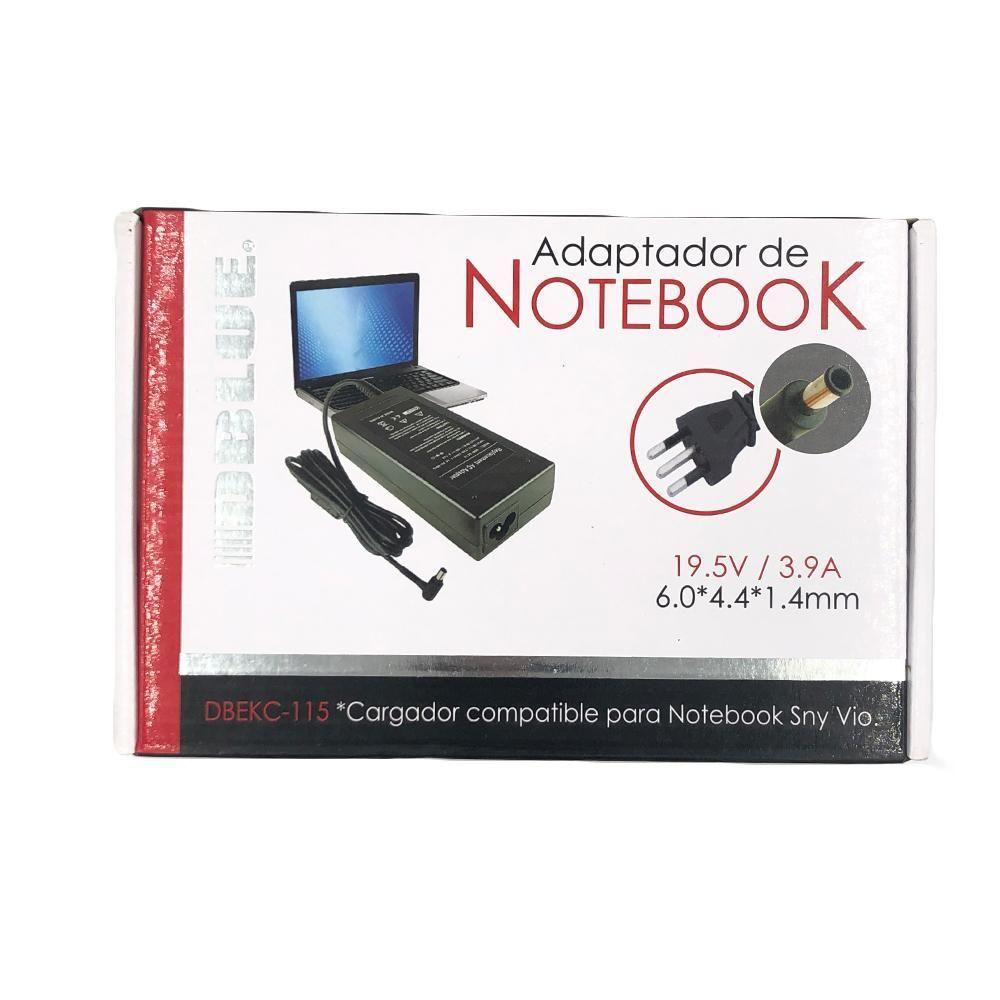 CARGADOR NOTEBOOK COMPATIBLE SONY VAIO DBEKC-115-0