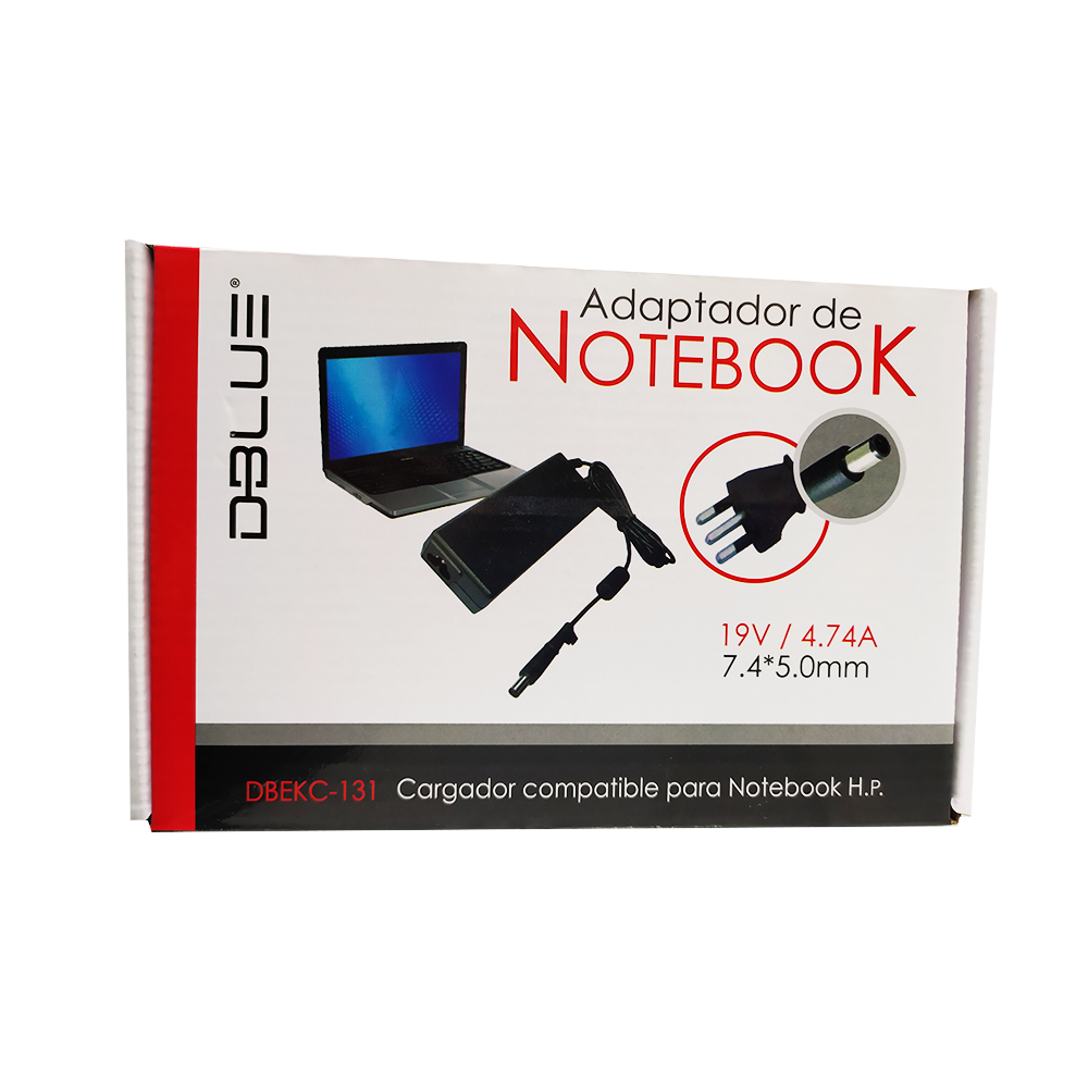 CARGADOR NOTEBOOK DBLUE COMPATIBEL HP-0