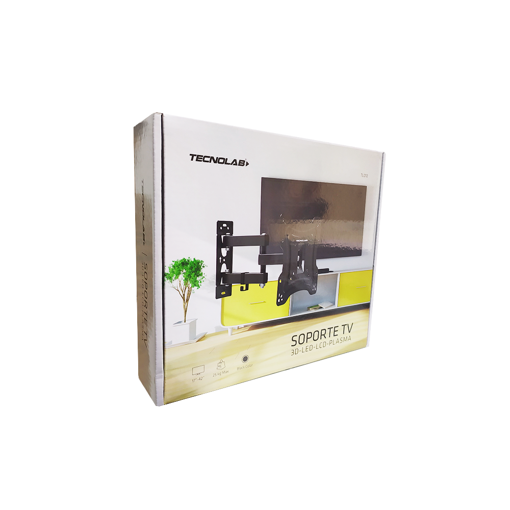 SOPORTE TV TECNOLAB 17 A 42 PULGADAS CON BRAZO TL-012-1