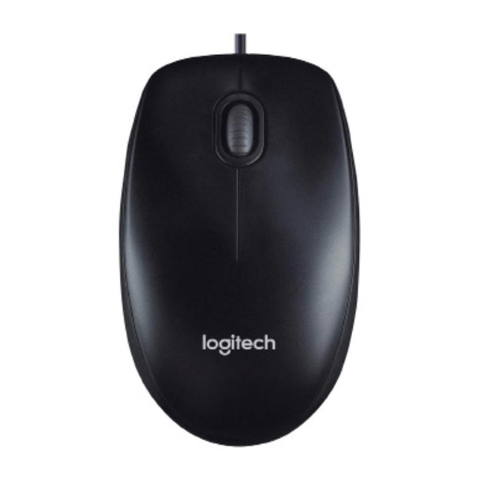 MOUSE ALAMBRICO LOGITECH USB M90 NEGRO-1