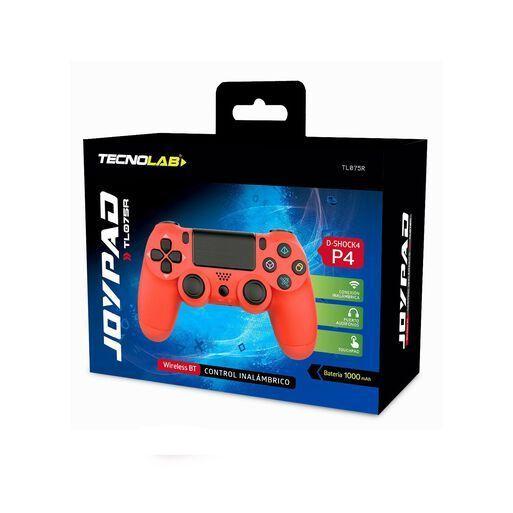 JOYSTICK PS4 DUAL SHOCK BLUETOOTH WIRELESS TECNOLAB TL075R-1