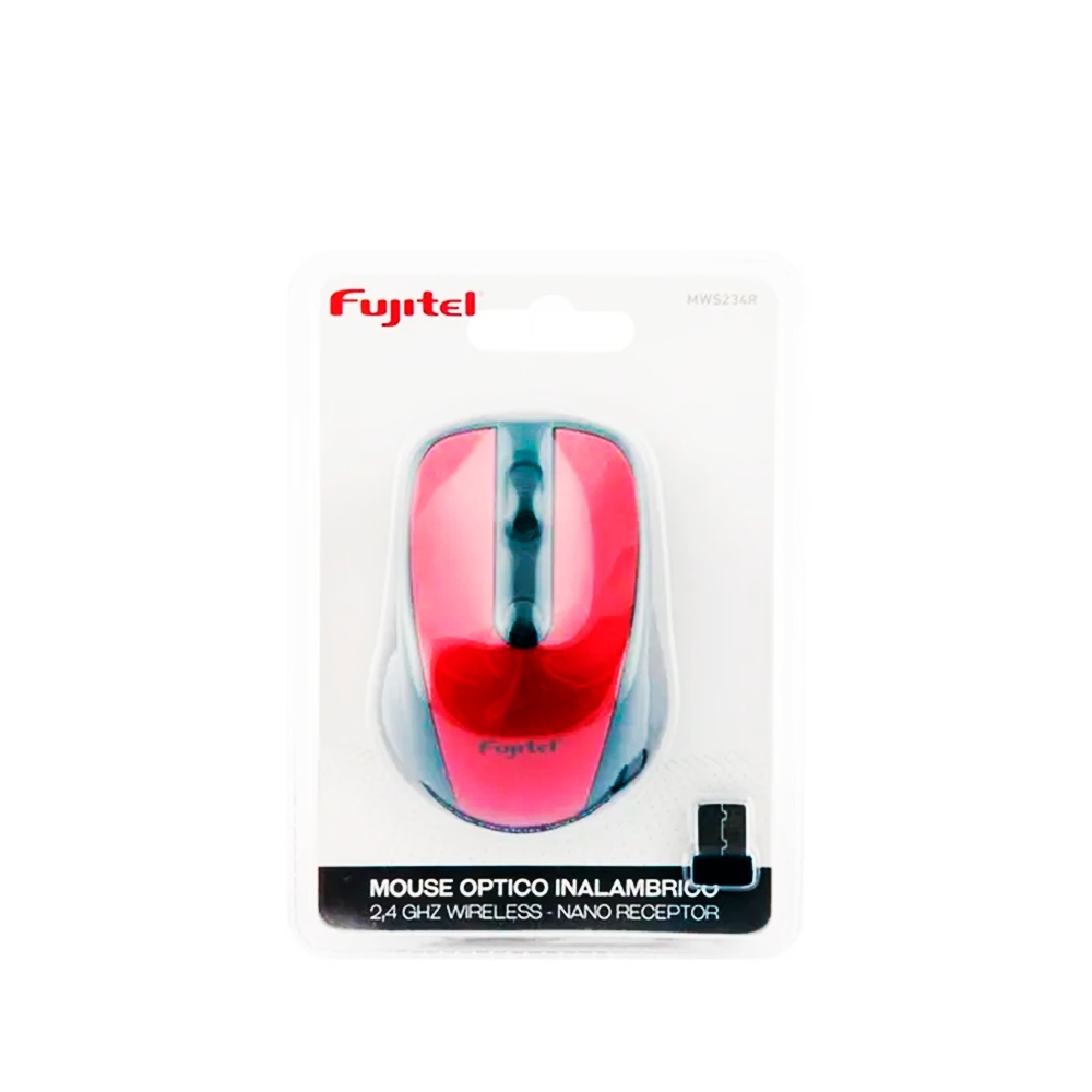 MOUSE INALAMBRICO FUJITEL MWS234R-1