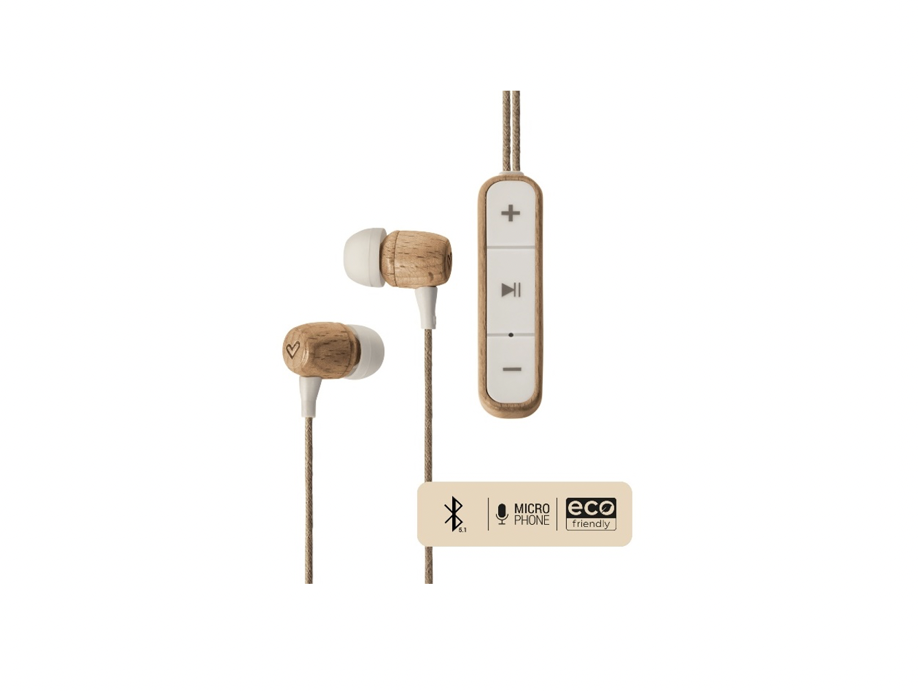 AUDIFONOS BLUETOOTH ENERGY SISTEM ECO BEECH WOOD 452392-0