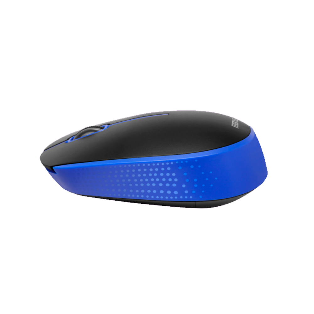 MOUSE INALAMBRICO MAXELL MOWL-100 AZUL-1