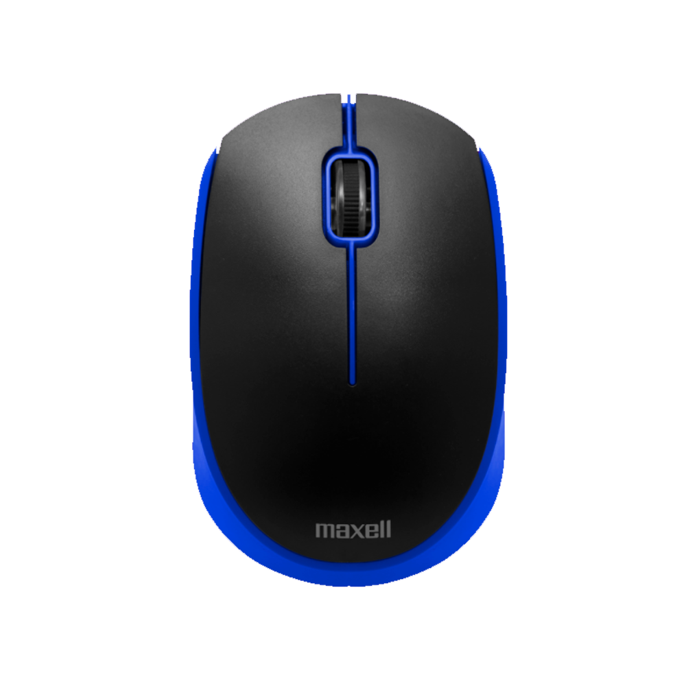 MOUSE INALAMBRICO MAXELL MOWL-100 AZUL-0