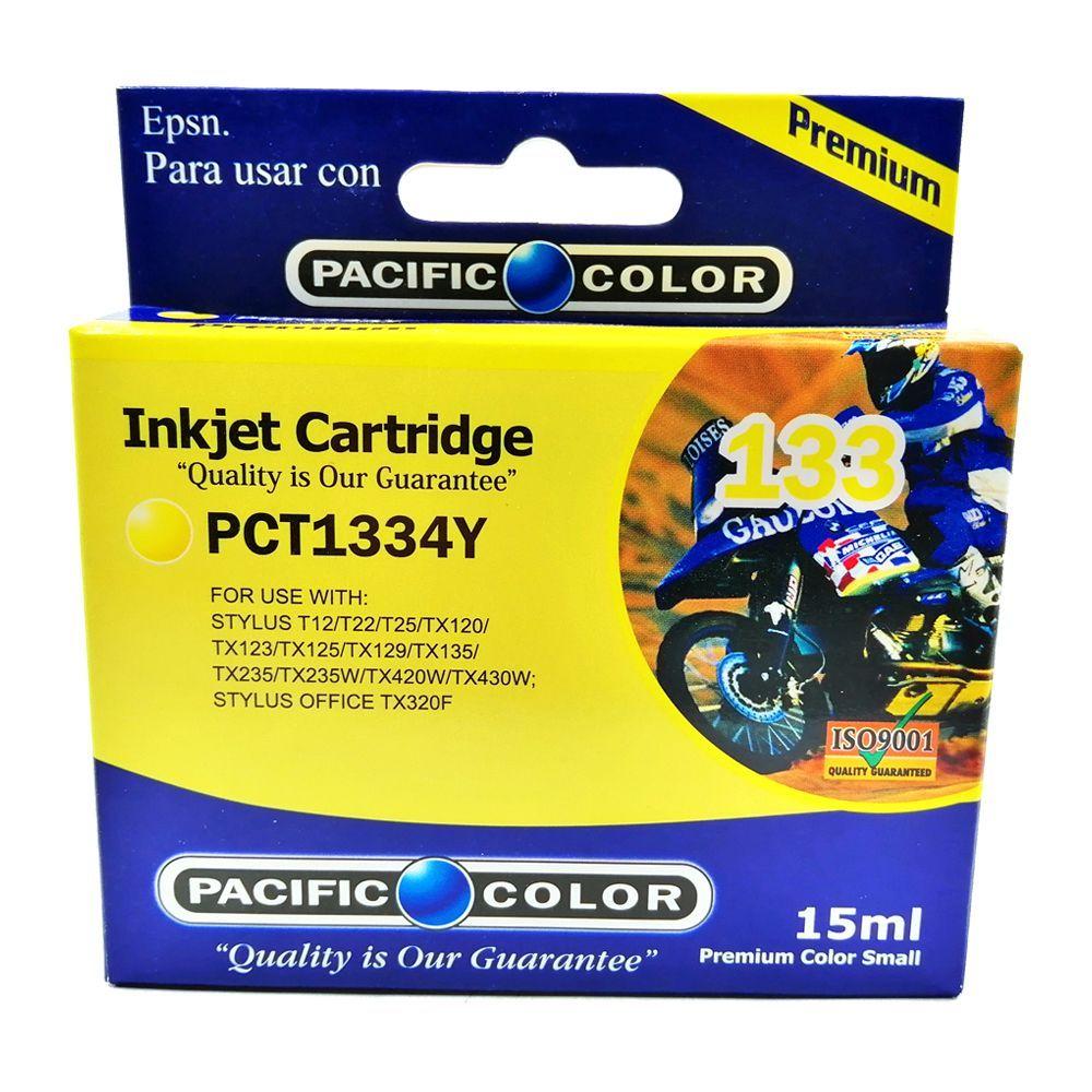 TINTA PACIFIC COLOR EPSON T25-22/TX123-125-120-420 PCT1334Y -0