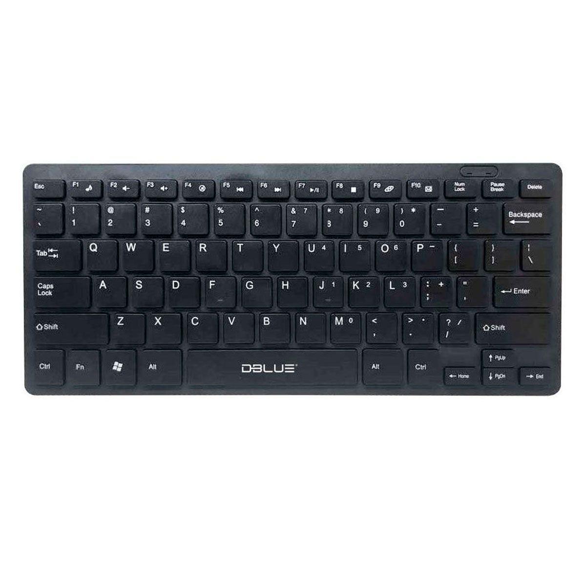 TECLADO MULTIMEDIA DBLUE USB MINI DBK2218-0