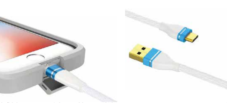 CABLE DBLUE USB A TIPO C DBGC522WH BLANCO-0