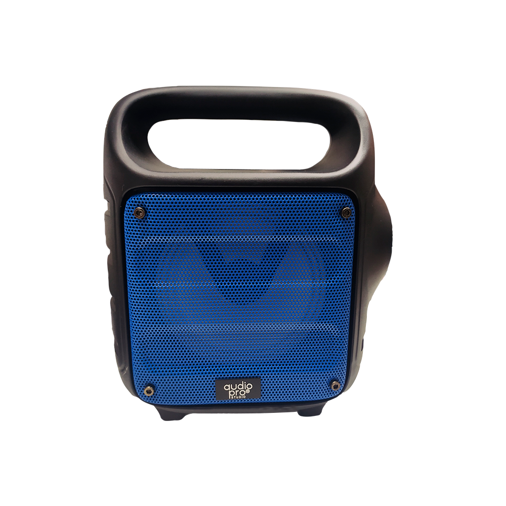 PARLANTE PORTATIL AUDIOPRO LINTERNA/FM/USB/SD AP02038BL-0