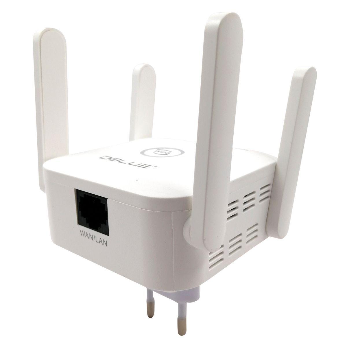 REPETIDOR WIFI INALAMBRICO 1200 MBPS DBLUE DBRW303-1