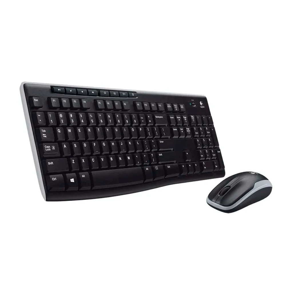KIT TECLADO + MOUSE INALAMBRICO LOGITECH MK270-0