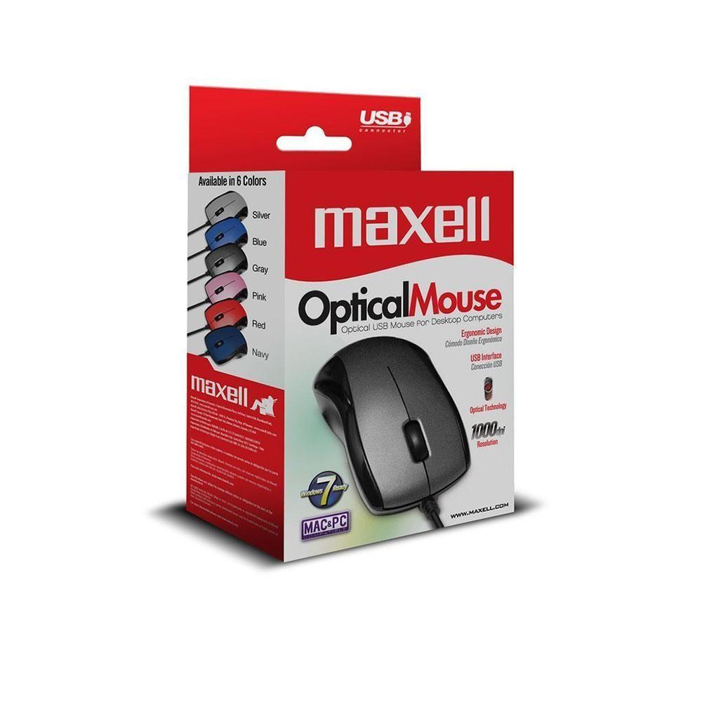 MOUSE MAXELL OPTICO USB MOWR-101 NEGRO-1