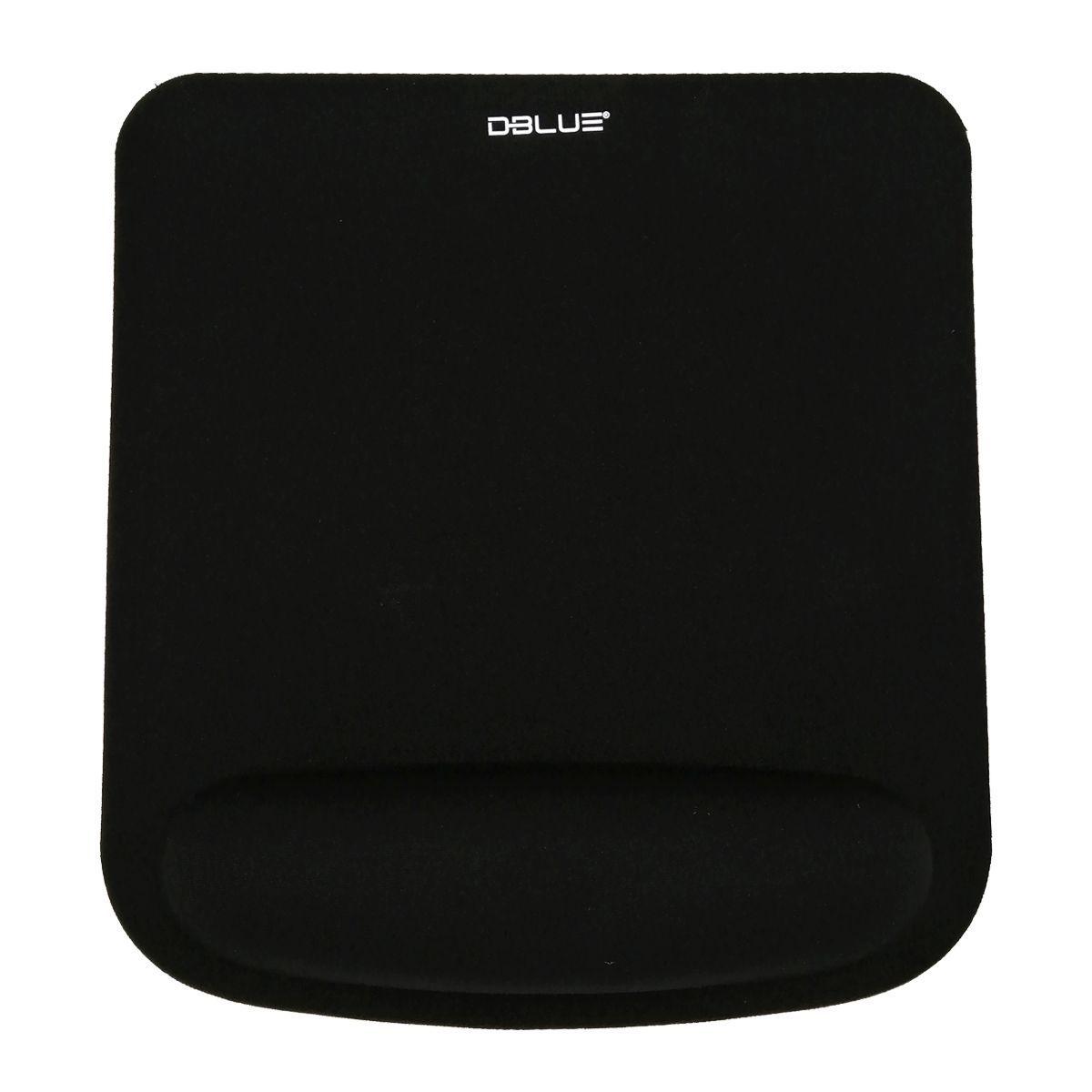 MOUSE PAD DBLUE CON APOYA MUÑECA CUADRADO DBMP008-0