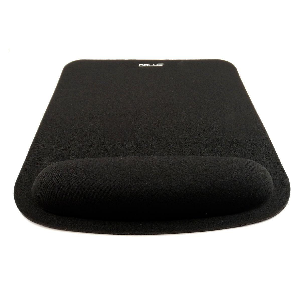 MOUSE PAD DBLUE CON APOYA MUÑECA CUADRADO DBMP008-1