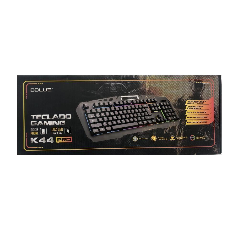 TECLADO GAMER DBLUE K44 PRO DBKG952BK NEGRO-2