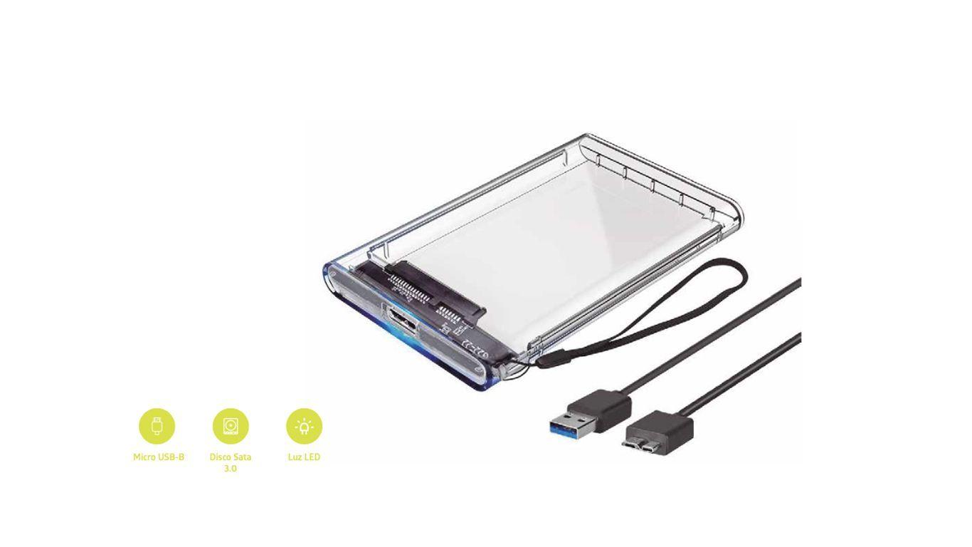 COFRE DISCO DURO TECNOLAB 2.5 USB 3.0 TL139-0