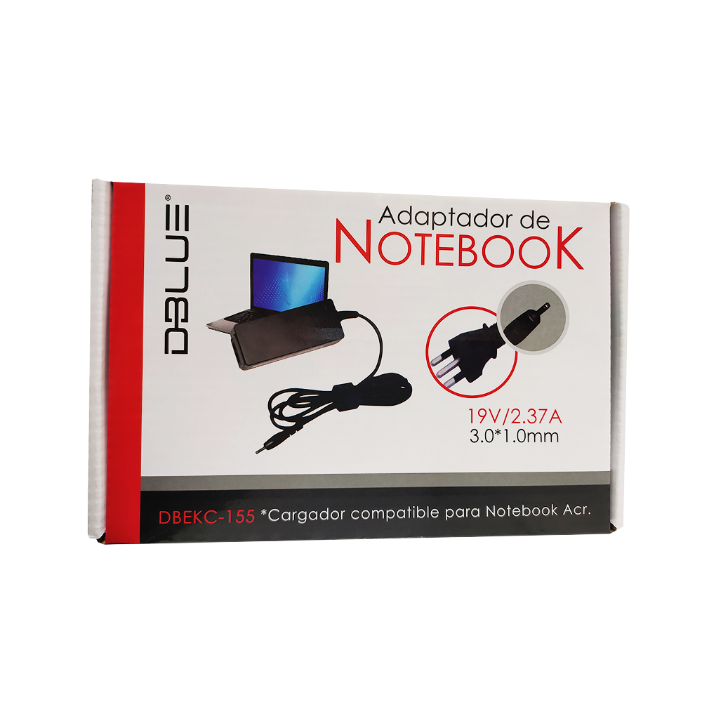 CARGADOR NOTEBOOK DBLUE COMPATIBLE ACER-0