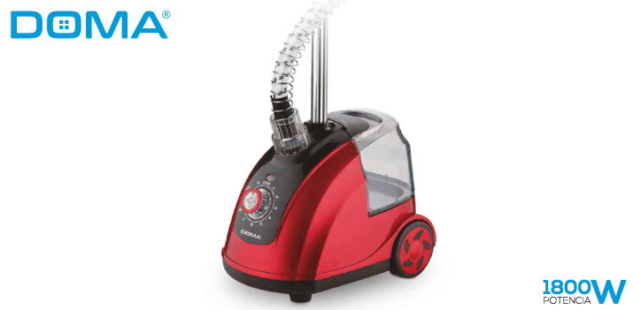 PLANCHA A VAPOR VERTICAL 1800W DOMA DM0001-0