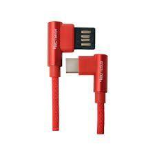 CABLE TECMASTER ROJO MICRO USB V8 TM-CB-MU90RD-0