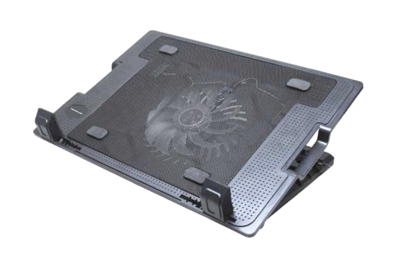 COOLING PAD TECNOLAB  9 A 17 PULGADAS CON LUZ LED TL155-1