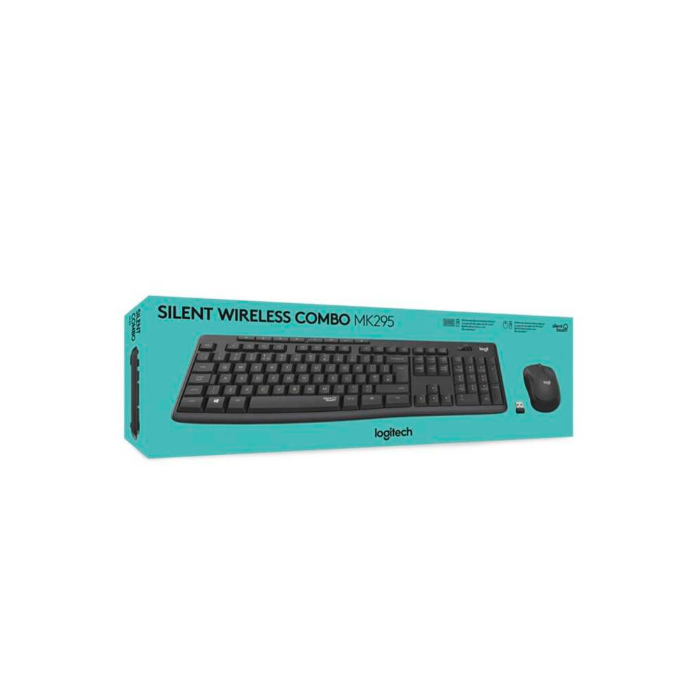 TECLADO + MOUSE INALAMBRICO LOGITECH MK295-2